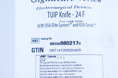 ProSurg M0068802170 Electrosurgical Devices, Tuip Knife 24 F